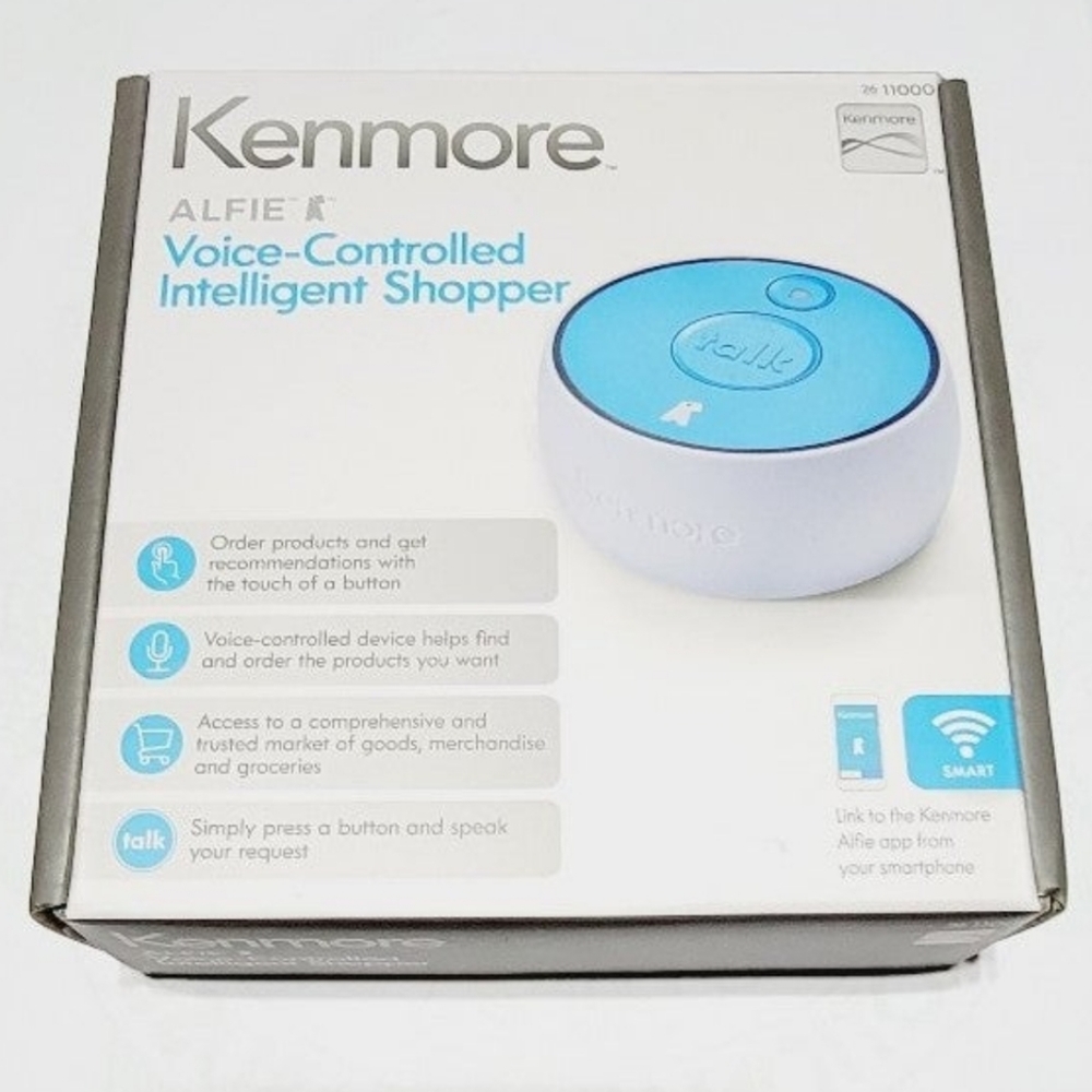 NWT! KENMORE Alfie Voice-Controlled Intelligent Shopper